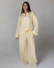 THE Butter-Yellow Linen Set
