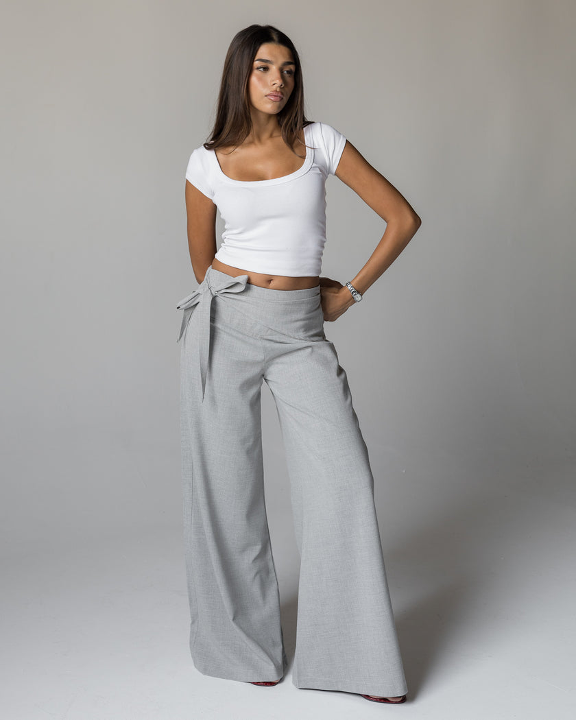 THE Gray Wrap Pants