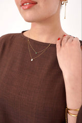 Chocolate Brown Flow Set