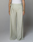 The Pale Green Wrap Pants