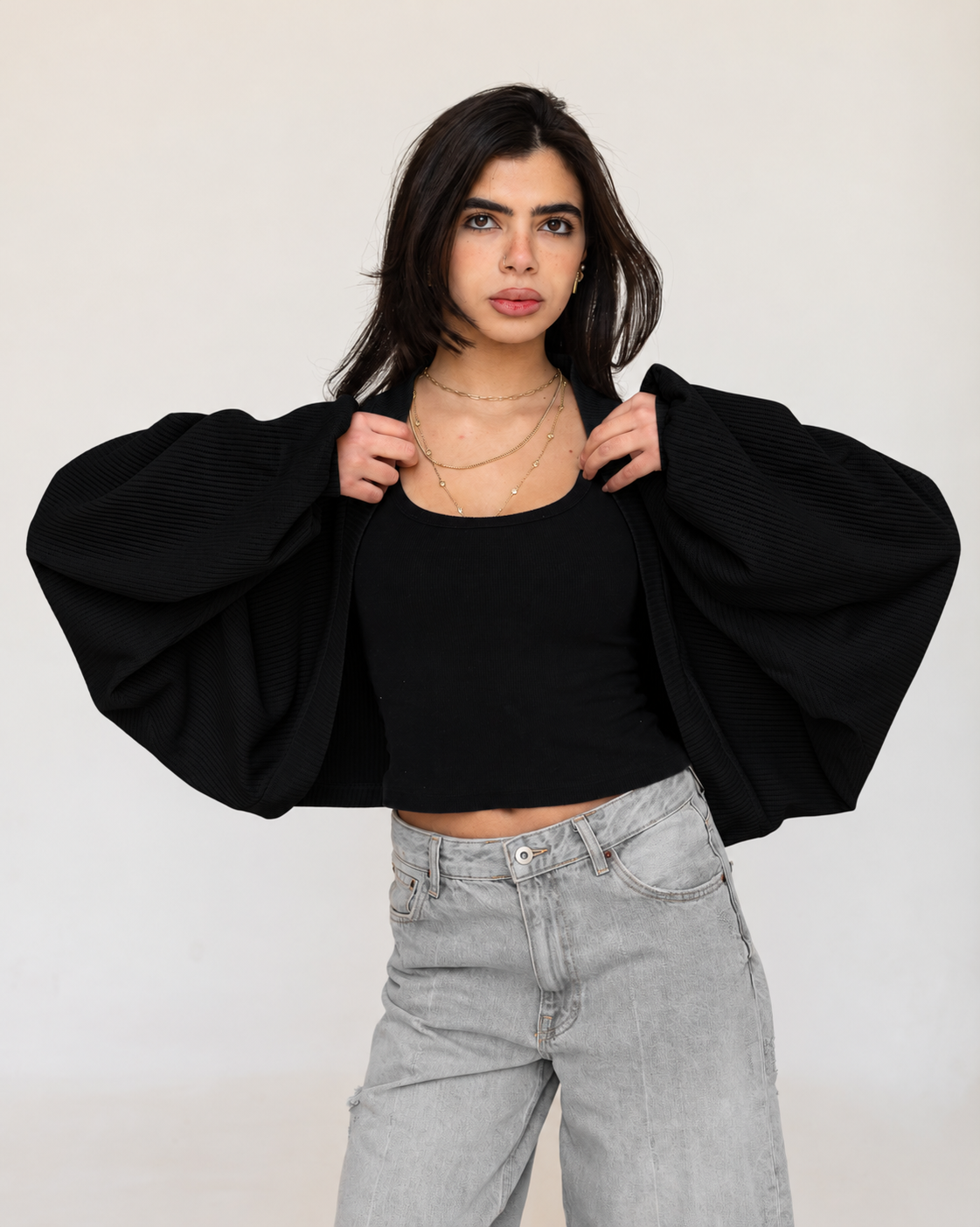 THE Black Shrug