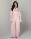 THE Powder-Pink Linen Set