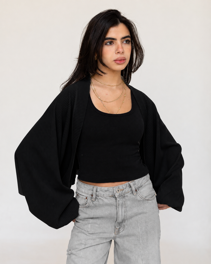 THE Black Shrug