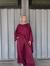 Burgundy Flow Set