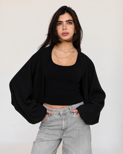 THE Black Shrug