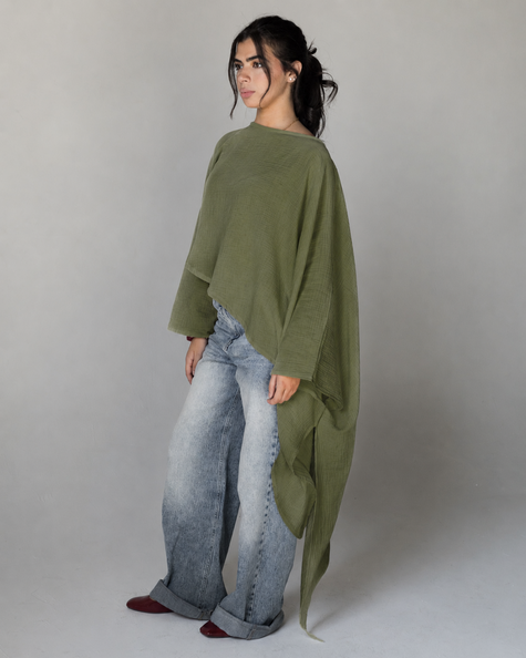 Pistachio Flow Top