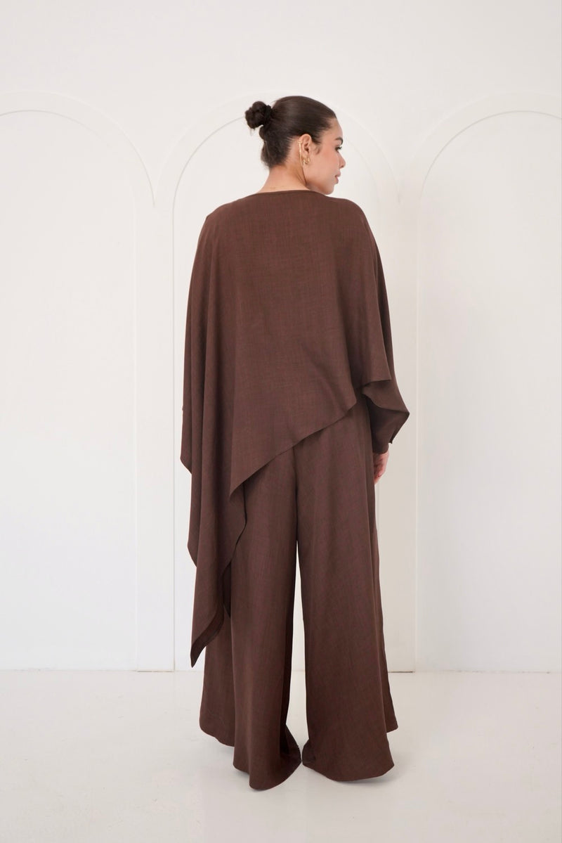 Chocolate Brown Flow Set