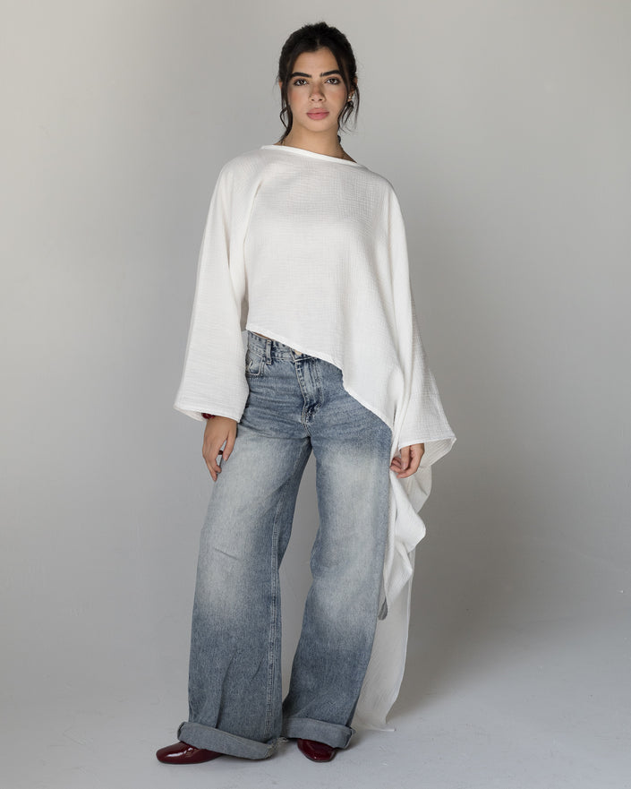 White Flow Top