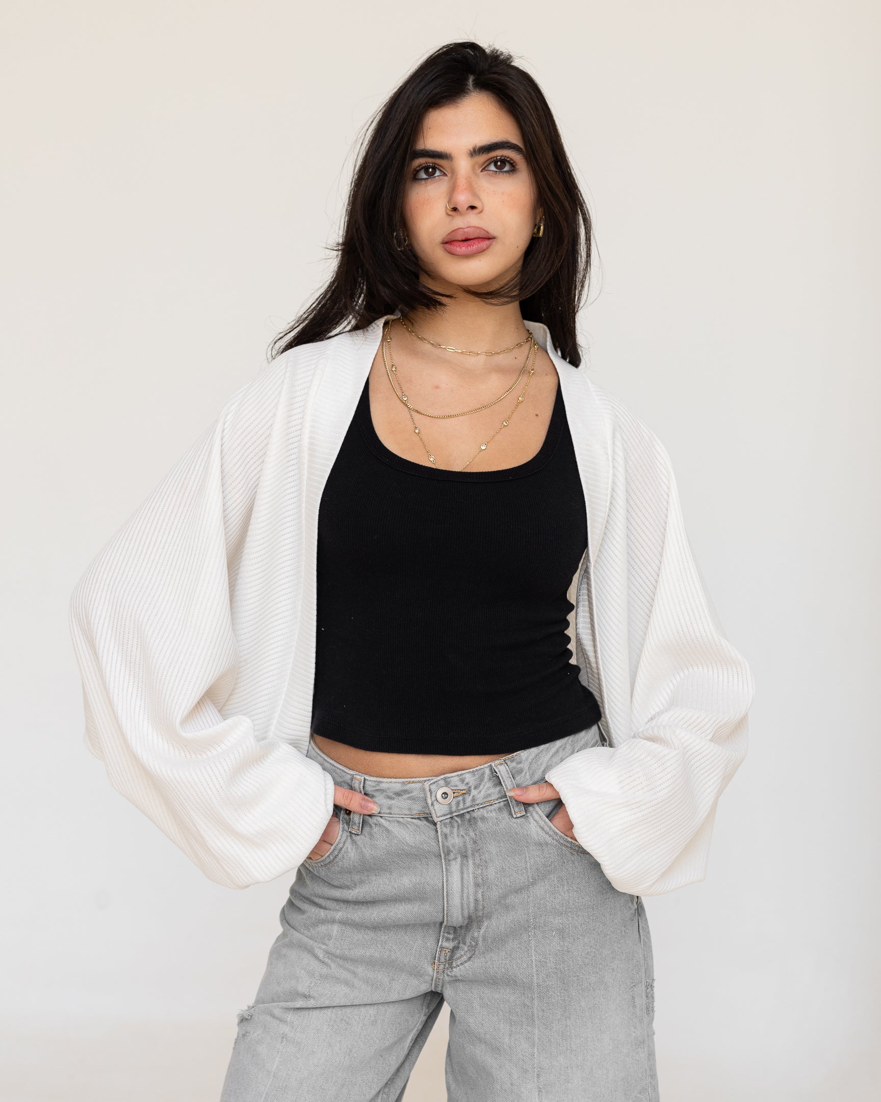 White shrug