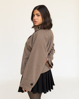 Sand Funnel Neck Jacket