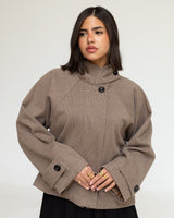 Sand Funnel Neck Jacket