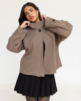 Sand Funnel Neck Jacket