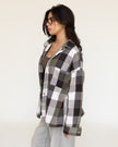 Matcha Plaid Shirt