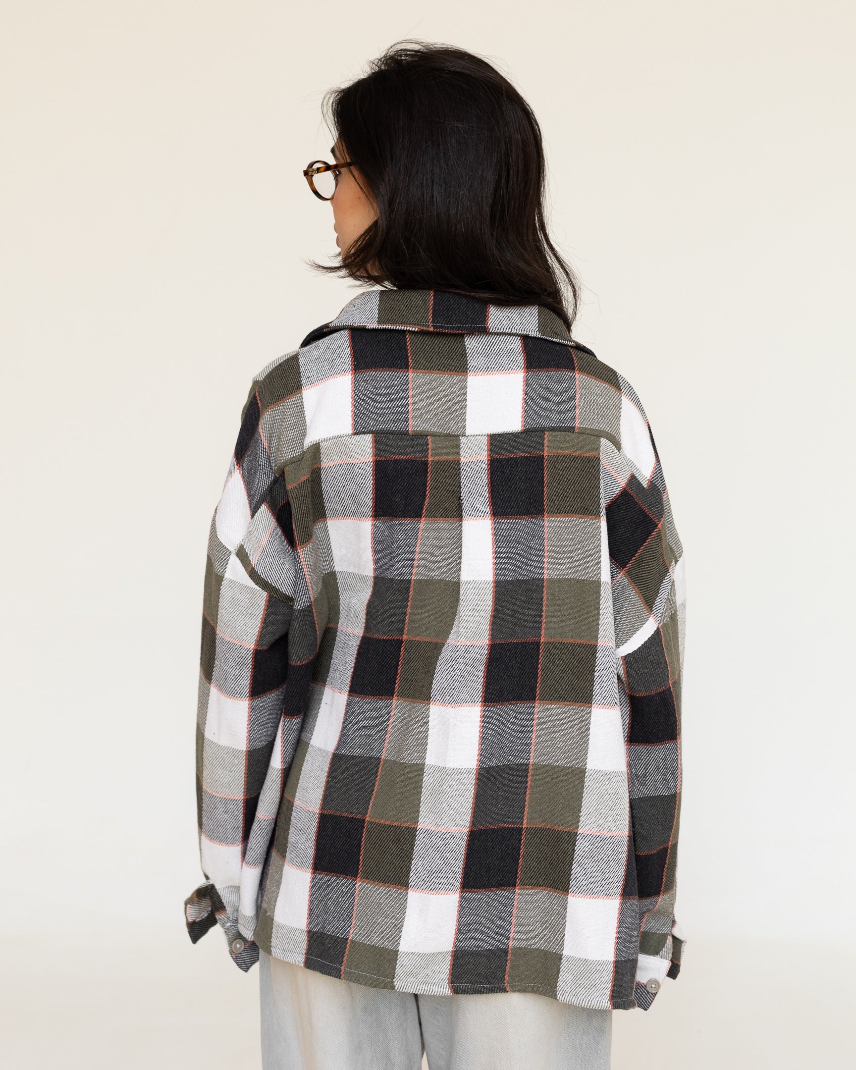 Matcha Plaid Shirt