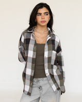 Matcha Plaid Shirt