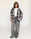 Stone Plaid Shirt