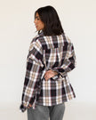 Stone Plaid Shirt