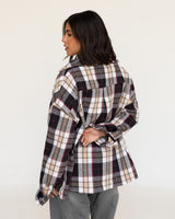 Stone Plaid Shirt