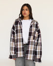 Stone Plaid Shirt