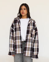 Stone Plaid Shirt