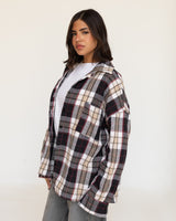 Stone Plaid Shirt