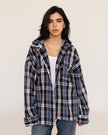 Navy Plaid Shirt