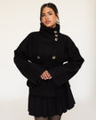 Black Collar Coat