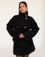 Black Collar Coat
