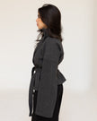 Gray Collar Coat