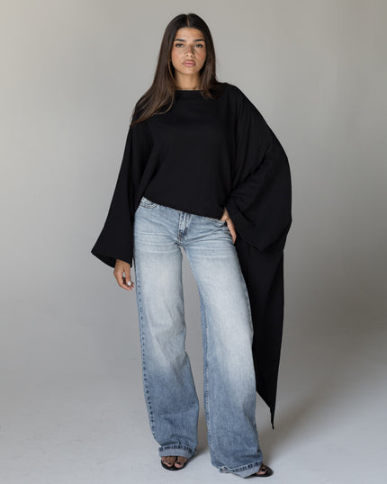 Black Flow Top