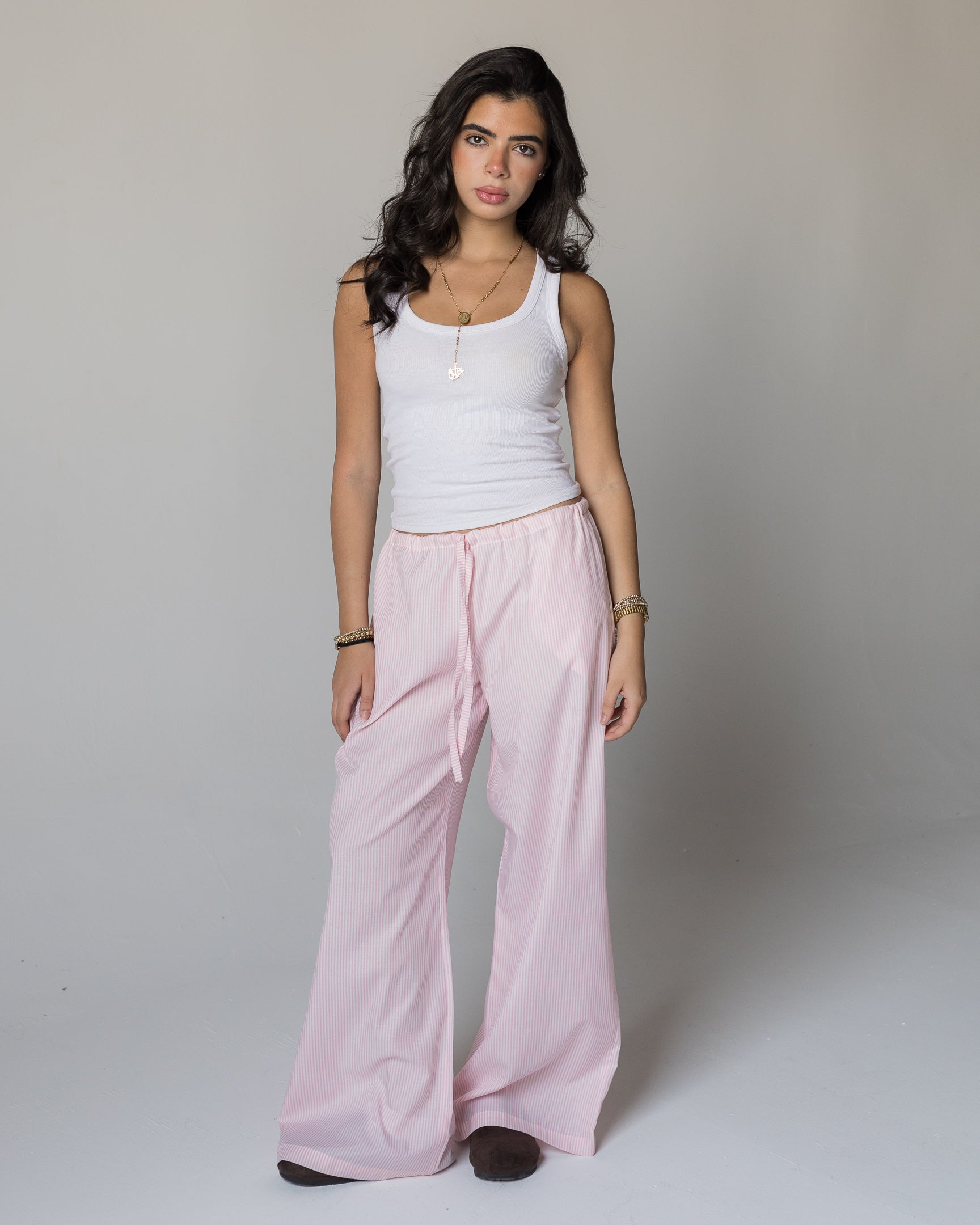 The Pink Pinstriped Pants