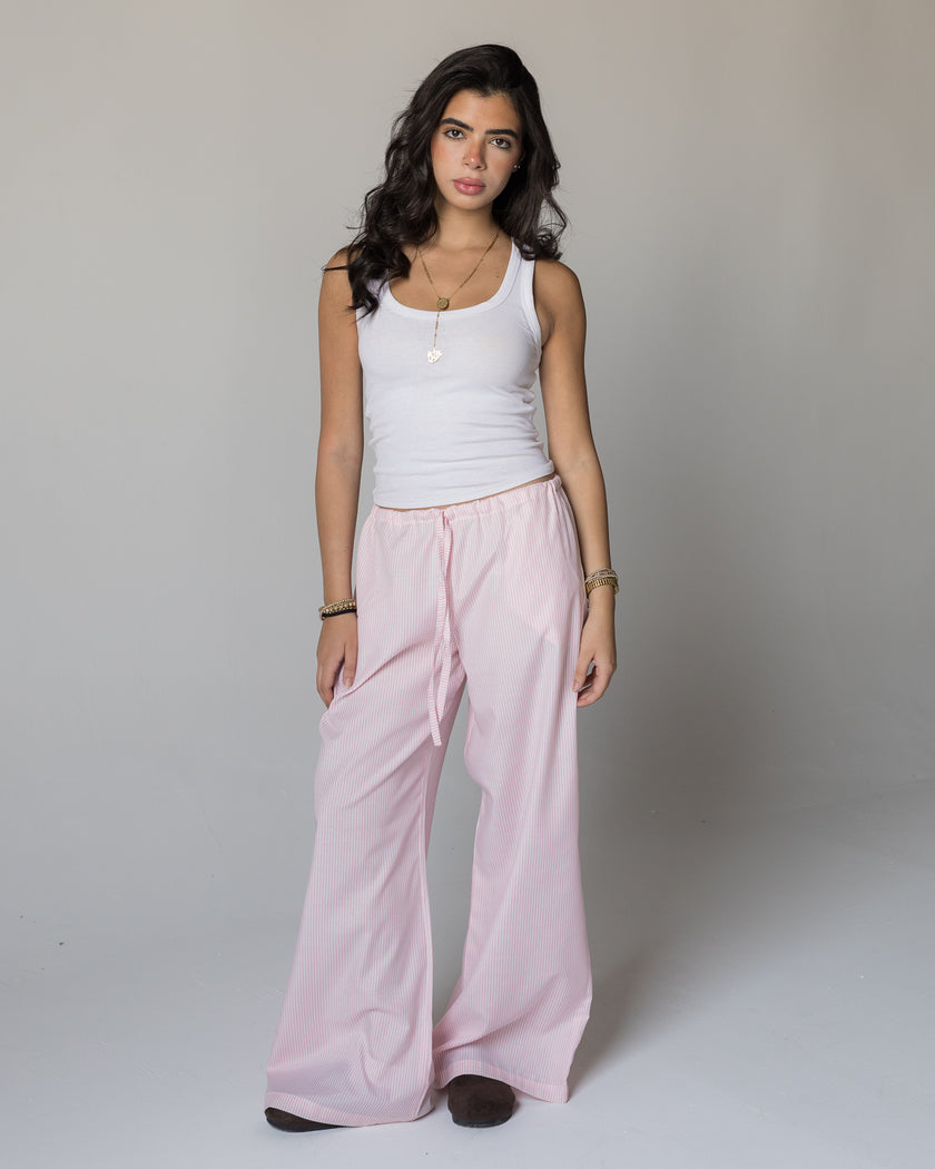 The Pink Pinstriped Pants