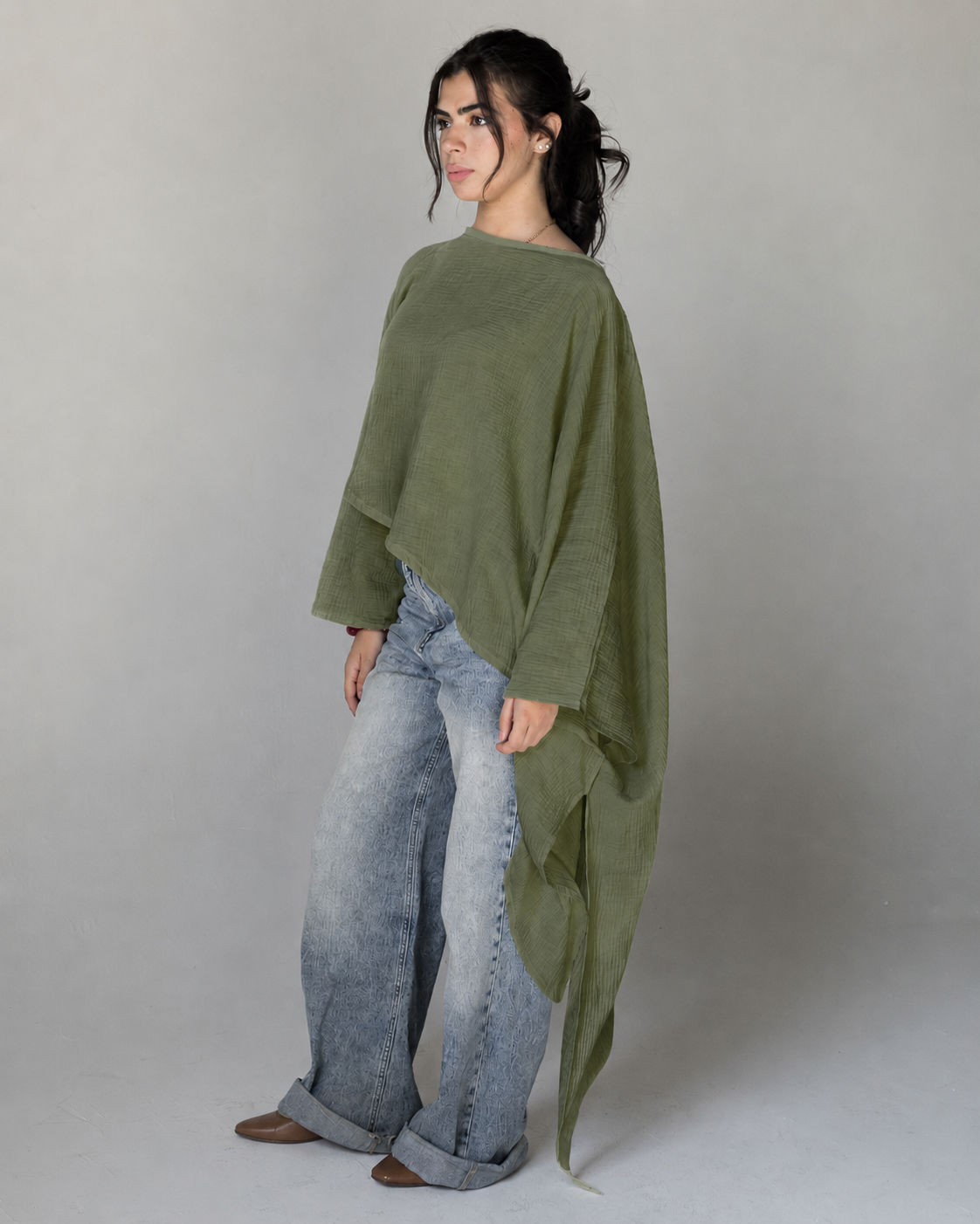Pistachio Flow Top