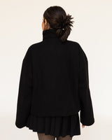 Black Collar Coat