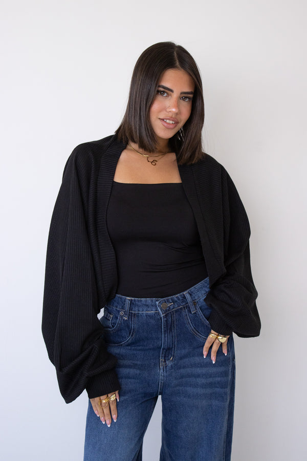 black shrug
